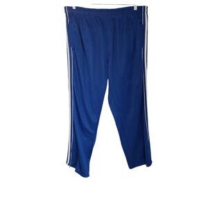 Vintage‎ Active Joe Haband Track Pants Jogging Workout Blue W/ White Stripes XL